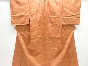 変わり縞織り出し手織り紬着物